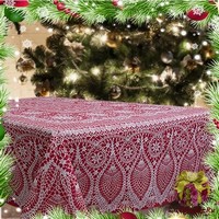 Скатерть новогодняя 140х240 &quot;ONDA BLU&quot;