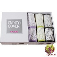 Набор из шести махровых полотенец &quot;ENRICO COVERI&quot;
