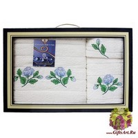 Набор из трех махровых полотенец &quot;ALMATEX&quot;