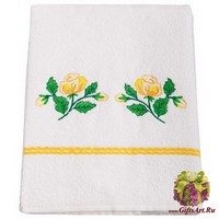 Набор из трех махровых полотенец &quot;ALMATEX&quot;