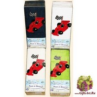 Детские махровые полотенца в наборе 2 штуки &quot;MELANGIO&quot;