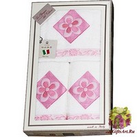 Набор из пяти махровых полотенец &quot;ALMATEX&quot;