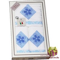 Набор из пяти махровых полотенец &quot;ALMATEX&quot;