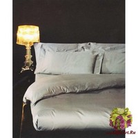 Элитное однотонное постельное белье евро &quot;EMANUELA GALIZZI&quot;