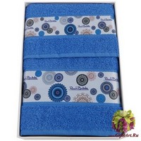 Набор из двух махровых полотенец &quot;RENATO BALESTRA&quot; Артикул: Элиза