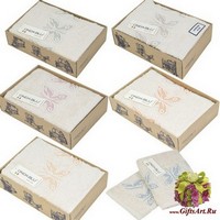 Набор из двух махровых полотенец &quot;ONDA BLU&quot;