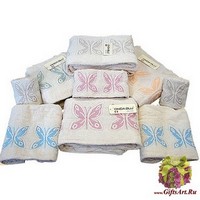 Набор из пяти махровых полотенец &quot;ONDA BLU&quot;