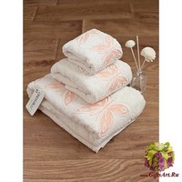 Набор из трёх махровых полотенец &quot;ONDA BLU&quot;