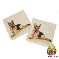 Наволочка декоративная гобелен 2 штуки 40х40 &quot;TEX GAL&quot;