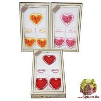 Набор из пяти махровых полотенец &quot;ALMATEX&quot;