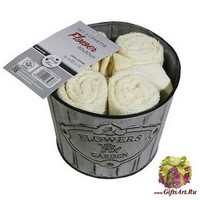 Декоративные махровые салфетки 4 штуки &quot;SERVALLI&quot;