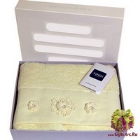 Набор из двух махровых полотенец &quot;VINGI RICAMI&quot;