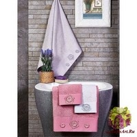 Набор из двух махровых полотенец &quot;VINGI RICAMI&quot;
