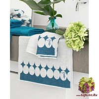 Махровое банное полотенце 100х150 &quot;TRUSSARDI&quot;