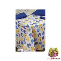 Скатерть с петухами на стол 140х240 &quot;MELANGIO&quot;