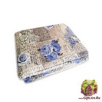 Покрывало на кровать 255х255 &quot;SERVALLI&quot; Артикул: Гарден Розе