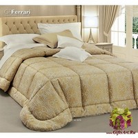 Одеяло-покрывало на двуспальную кровать 265х265 &quot;GF FERRARI&quot;