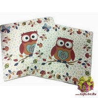 Наволочка декоративная гобелен 2 штуки 40х40 &quot;EUROGAL&quot;