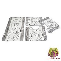 Набор ковриков для ванной 4 штуки &quot;TEX GAL&quot;