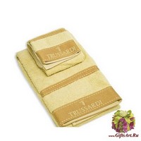 Набор из двух махровых полотенец &quot;TRUSSARDI&quot;