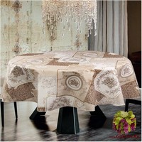 Скатерть с тефлоновой пропиткой на круглый стол &quot;Melangio&quot;