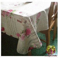 Скатерть с тефлоновой пропиткой 140х240 &quot;MELANGIO&quot;