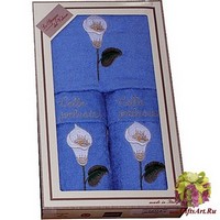 Набор из пяти махровых полотенец &quot;Almatex&quot;