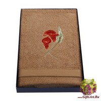 Набор из двух махровых  полотенец &quot;MvM&quot;