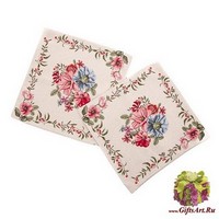 Наволочка декоративная гобелен 2 штуки 47х47 &quot;SERVALLI&quot;