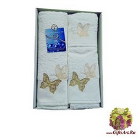 Набор из трех махровых полотенец &quot;ALMATEX&quot;