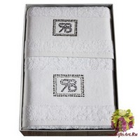 Набор из двух махровых полотенец &quot;RENATO BALESTRA&quot;