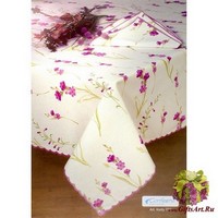 Скатерть с салфетками на овальный стол 180х270 &quot; CONFESTYL&quot;