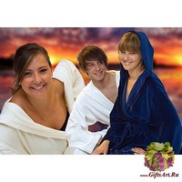 Мужской махровый халат &quot;ROSSI&quot;