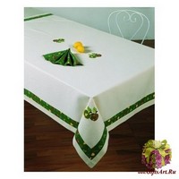 Скатерть с салфетками в пакете 150х180 &quot;CONFESTYL&quot;