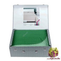 Одеяло-покрывало двустороннее 220х260 &quot;GF FERRARI&quot; Артикул: Клио (коробка)