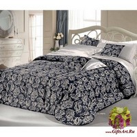 Одеяло-покрывало на двуспальную кровать 265х265 &quot;GF FERRARI&quot; Артикул: Клоэ
