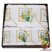 Набор из пяти махровых полотенец &quot;ONDA BLU&quot;