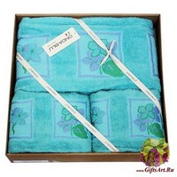 Набор из пяти махровых полотенец &quot;ONDA BLU&quot;