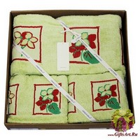 Набор из пяти махровых полотенец &quot;ONDA BLU&quot;