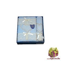 Набор из трех махровых полотенец &quot;SERVALLI&quot;