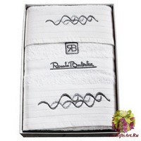 Набор из двух махровых полотенец &quot;RENATO BALESTRA&quot;Артикул: Лаура