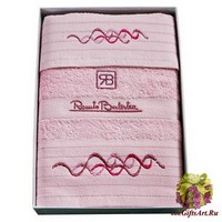 Набор из двух махровых полотенец &quot;RENATO BALESTRA&quot;Артикул: Лаура