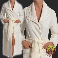 Махровый халат женский &quot;CESARE PACIOTTI&quot;