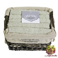 Декоративные махровые салфетки 5 штук &quot;SERVALLI&quot;