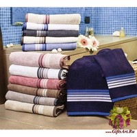 Набор из двух махровых полотенец &quot;VINGI RICAMI&quot;