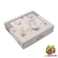 Набор из четырёх махровых полотенец &quot;MELANGIO&quot;