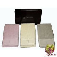 Набор из двух махровых полотенец &quot;TRUSSARDI&quot;