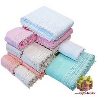 Набор из пяти махровых полотенец &quot;ONDA BLU&quot;