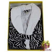 Женский махровый халат &quot;ROSSI&quot;