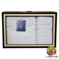 Набор из трех махровых полотенец &quot;ALMATEX&quot;